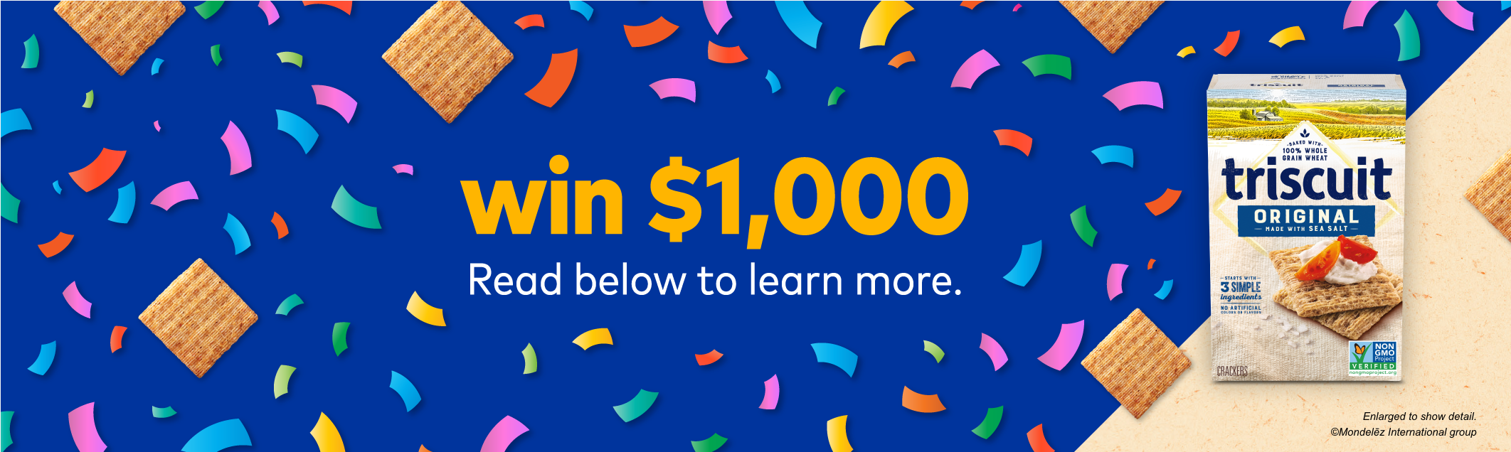 Chance to win $1,000 retailor gift every week